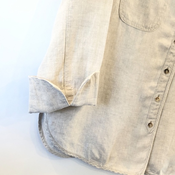 Valerie Stevens button up linen blouse - Picture 2 of 15